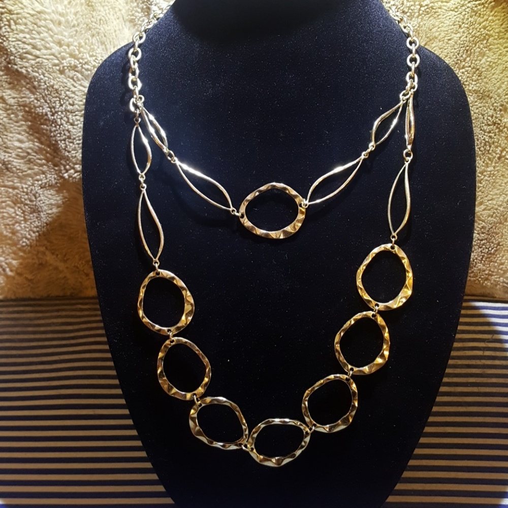 Gold plated necklace
